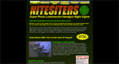 Desktop Screenshot of nitesiters.com