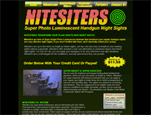 Tablet Screenshot of nitesiters.com
